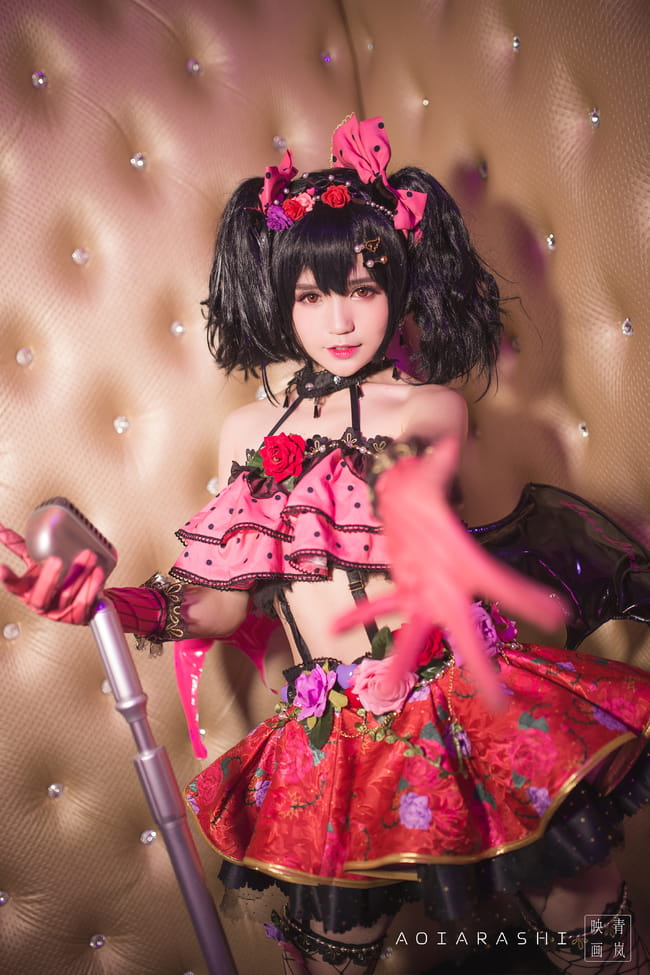 新人完美cos矢泽妮可 小恶魔觉醒