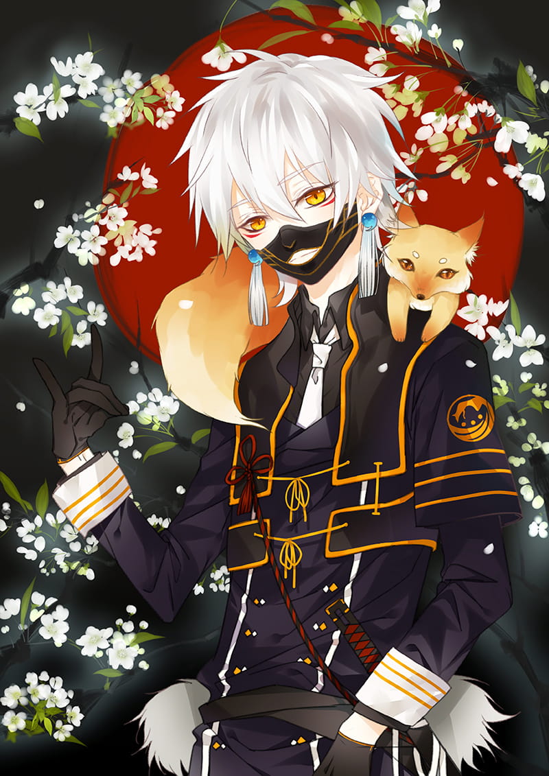 刀剑乱舞害羞腹黑的鸣狐 手机壁纸图集(1)