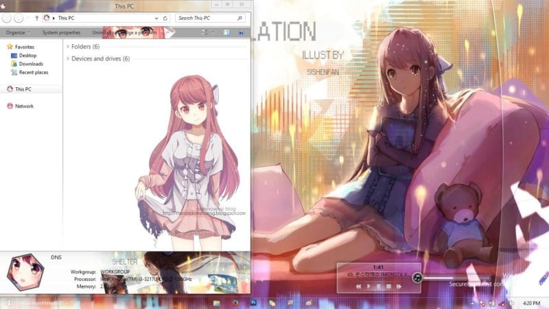  Shelter避难所 Win8主题下载