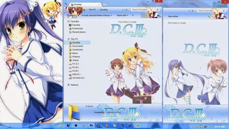 Da Capo返始 Win8电脑主题下载