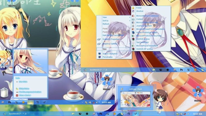 Da Capo返始 Win8电脑主题下载