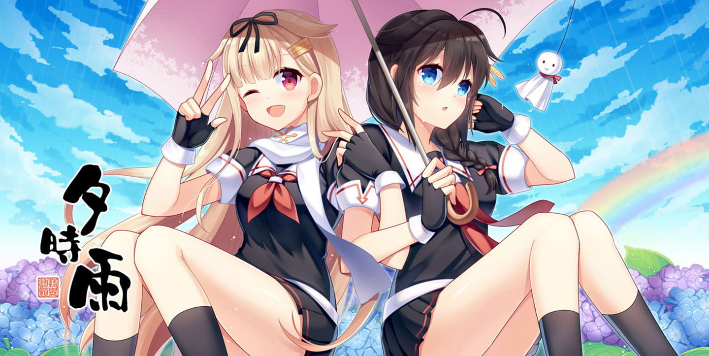 poipoi舰娘夕立 电脑桌面壁纸下载(1)