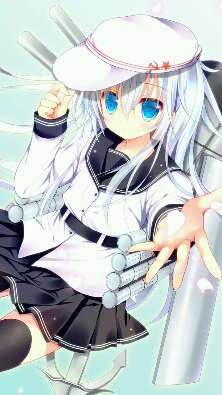 呆萌舰娘 响 手机壁纸精选图集(1)