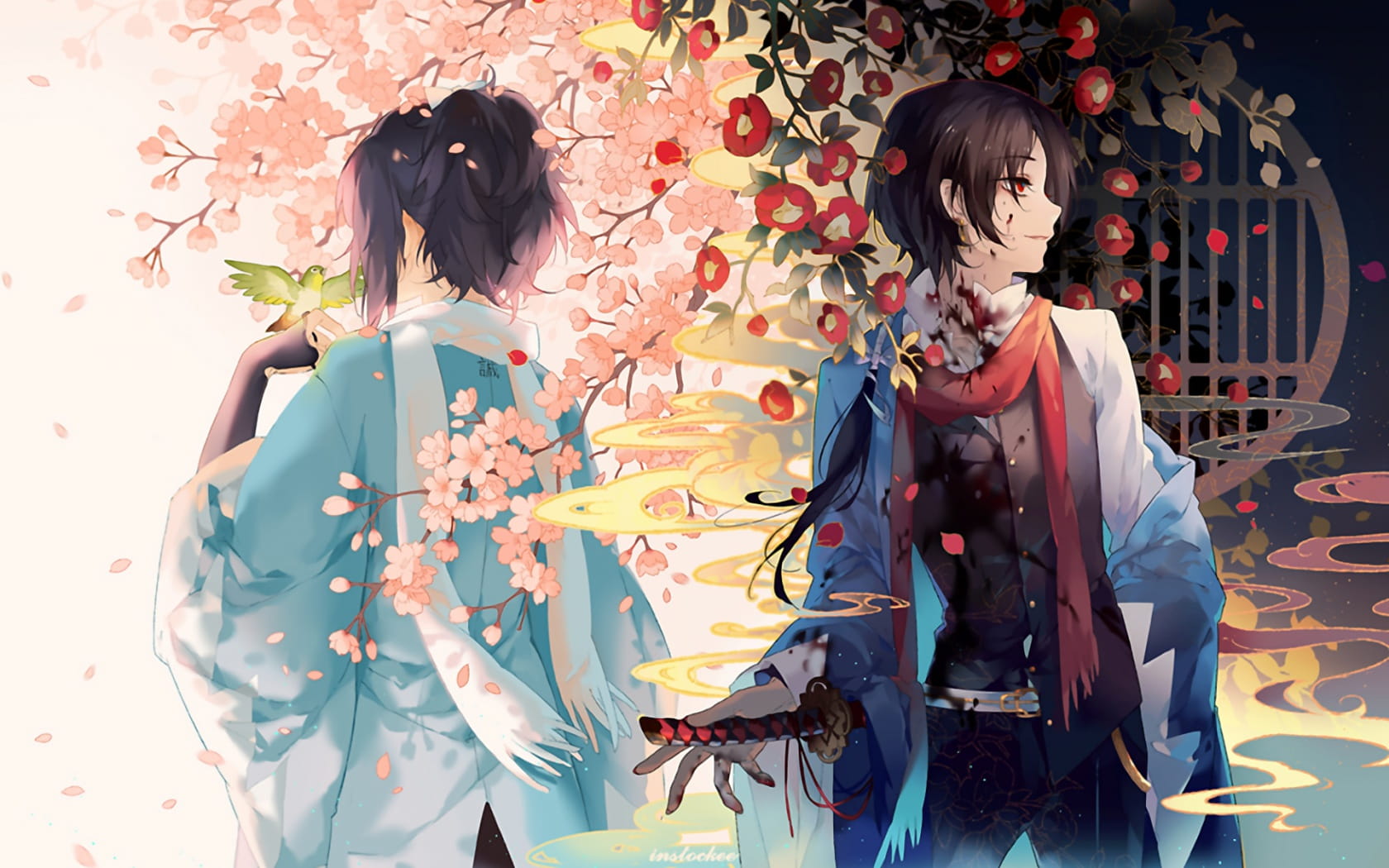 回溯时空刀剑战场 刀剑乱舞电脑壁纸(1)