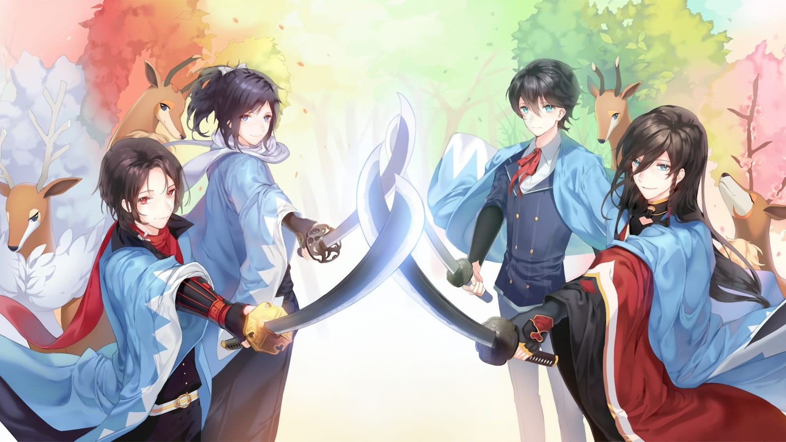 妖艳少年云集之地 刀剑乱舞壁纸集(1)