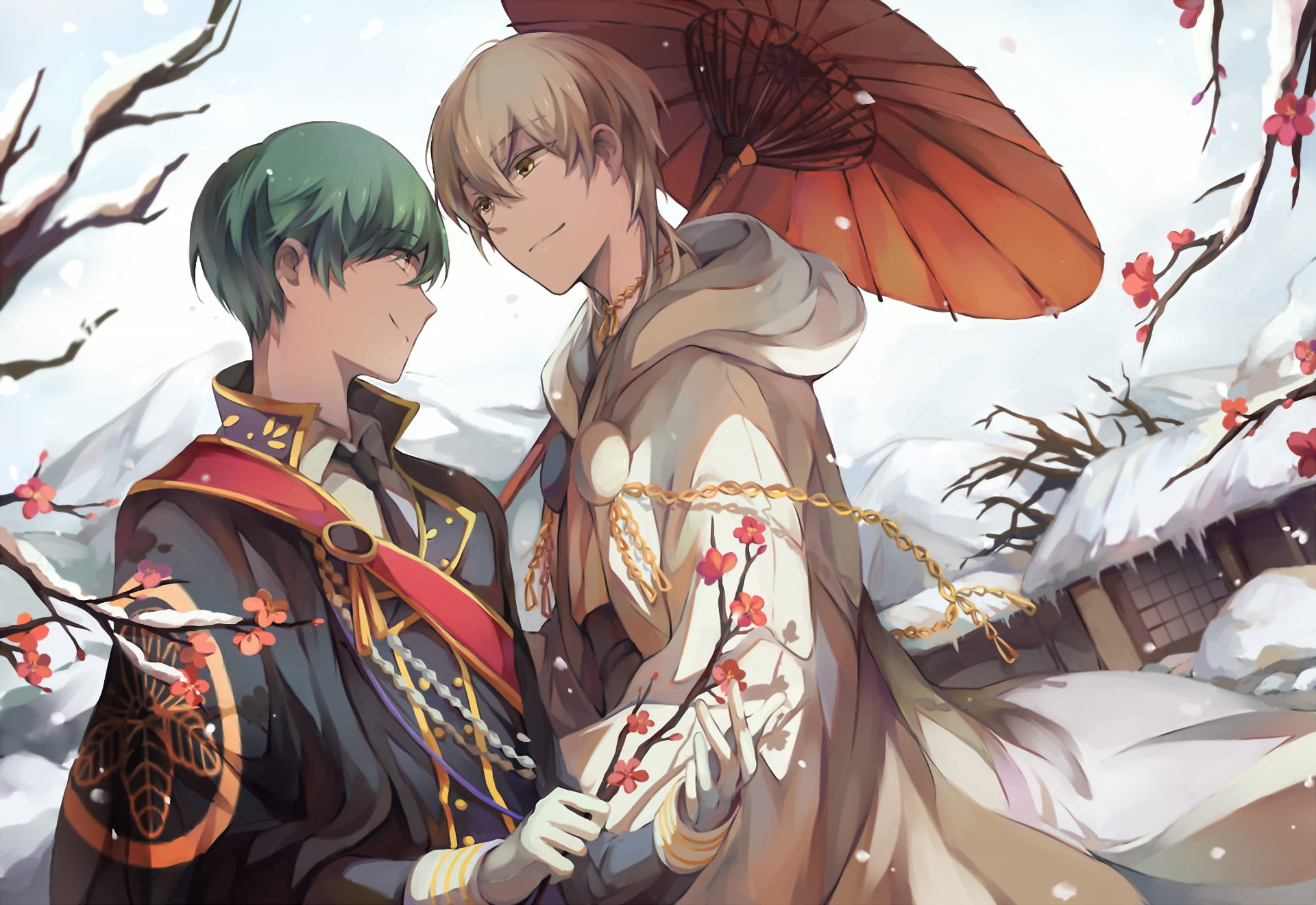 妖艳少年云集之地 刀剑乱舞壁纸集(1)