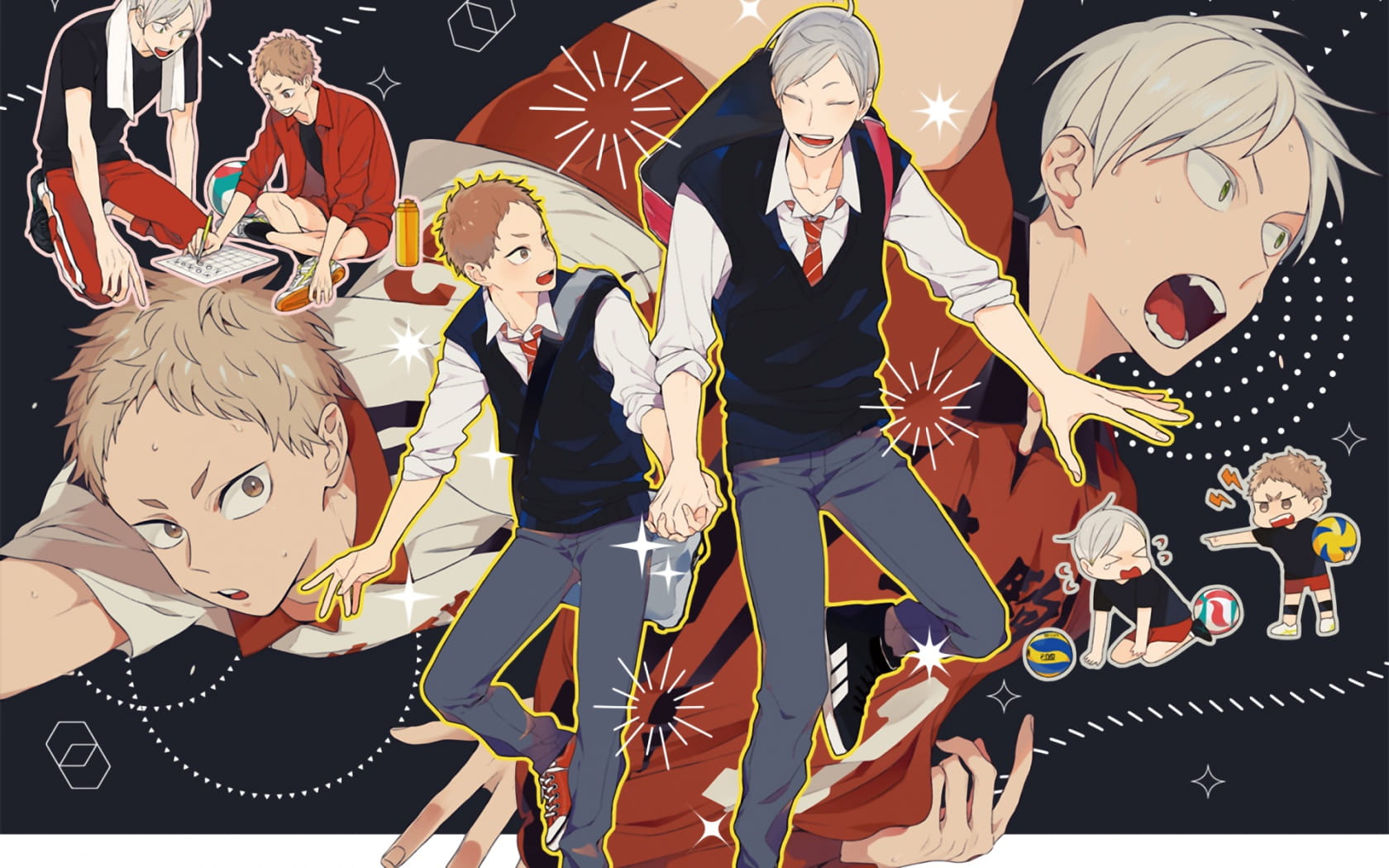 热血飞扬 排球少年电脑桌面壁纸下载(1)