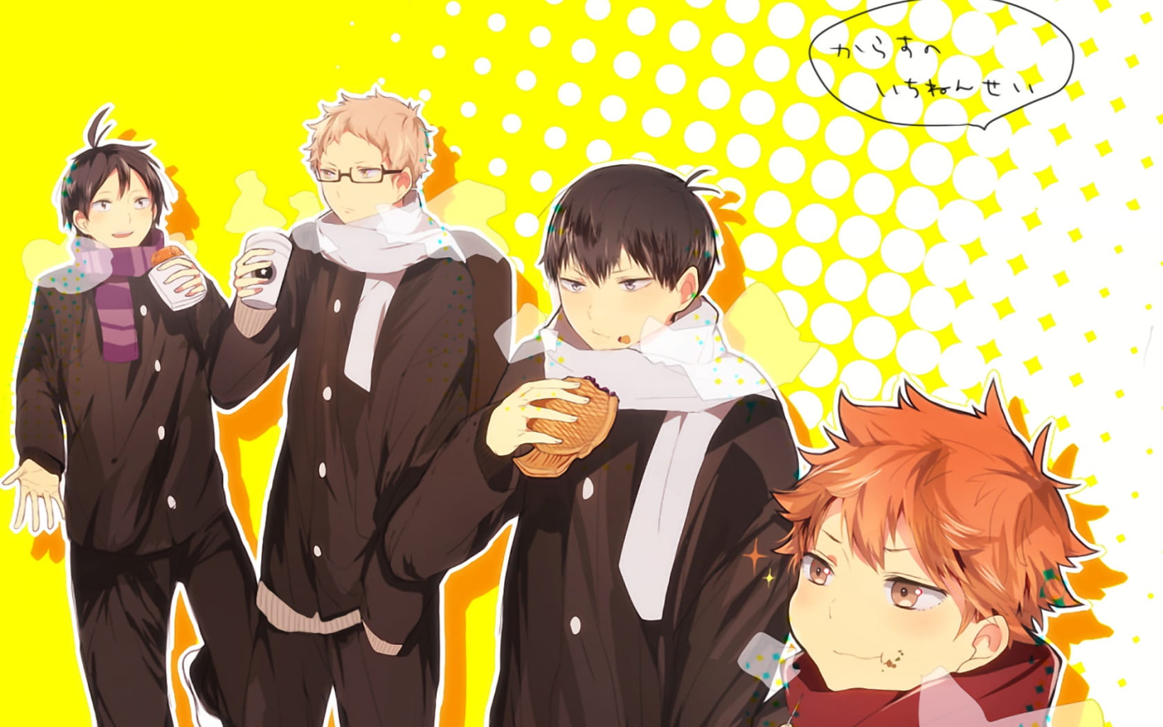 热血飞扬 排球少年电脑桌面壁纸下载(1)