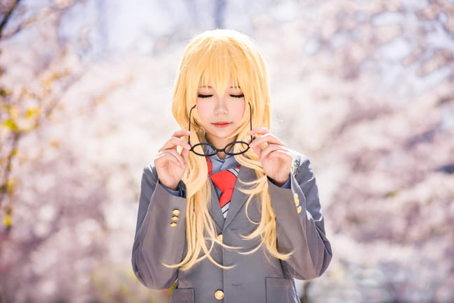 再也没有你的春天 就要来了 四月是你的谎言 宫园薰cosplay(1)