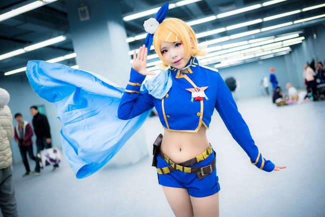 「场照」VOCALOID 镜音铃 手办军装ver.(1)