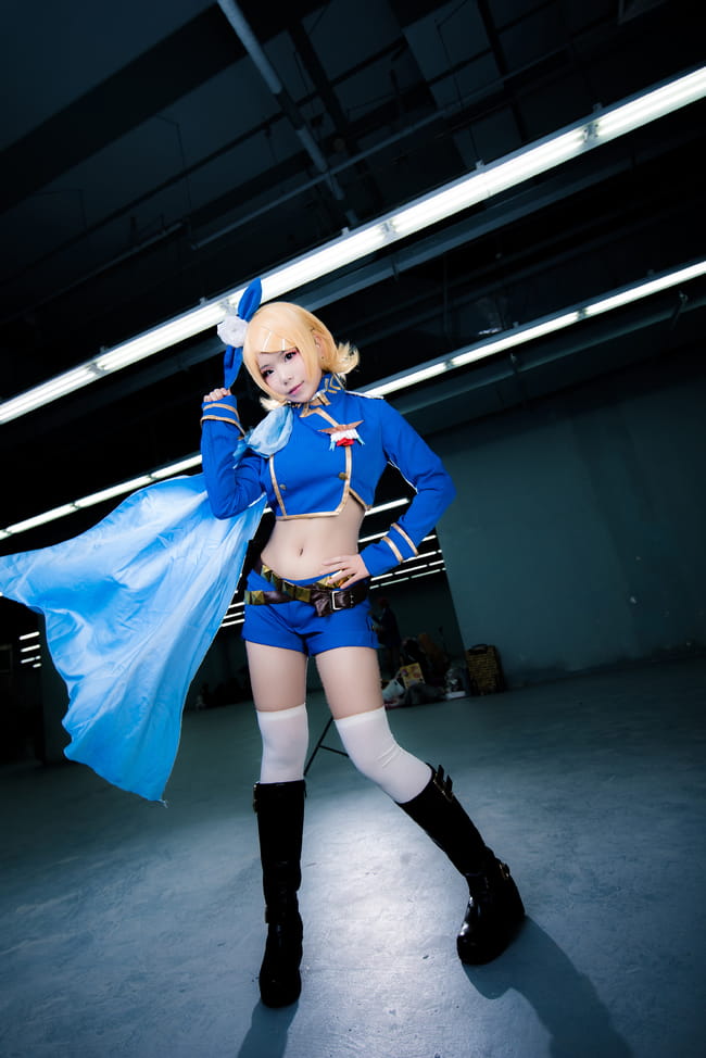 「场照」VOCALOID 镜音铃 手办军装ver.(1)