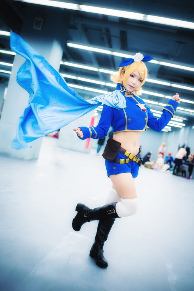 「场照」VOCALOID 镜音铃 手办军装ver.(1)