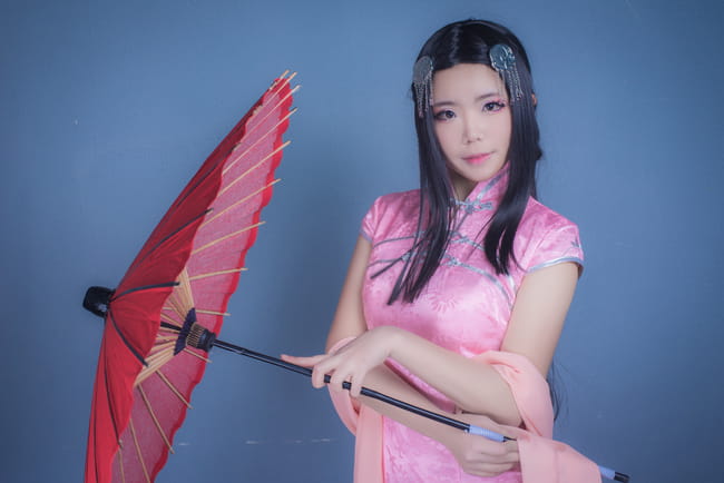 剑侠情缘网络版叁 七秀 同人cosplay(1)