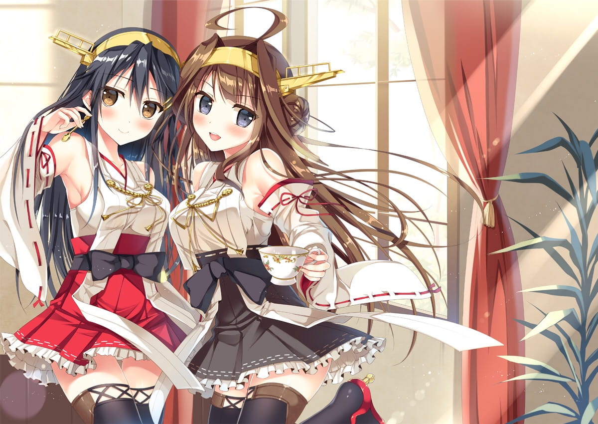 姐姐大人万岁 舰娘金刚电脑壁纸(1)