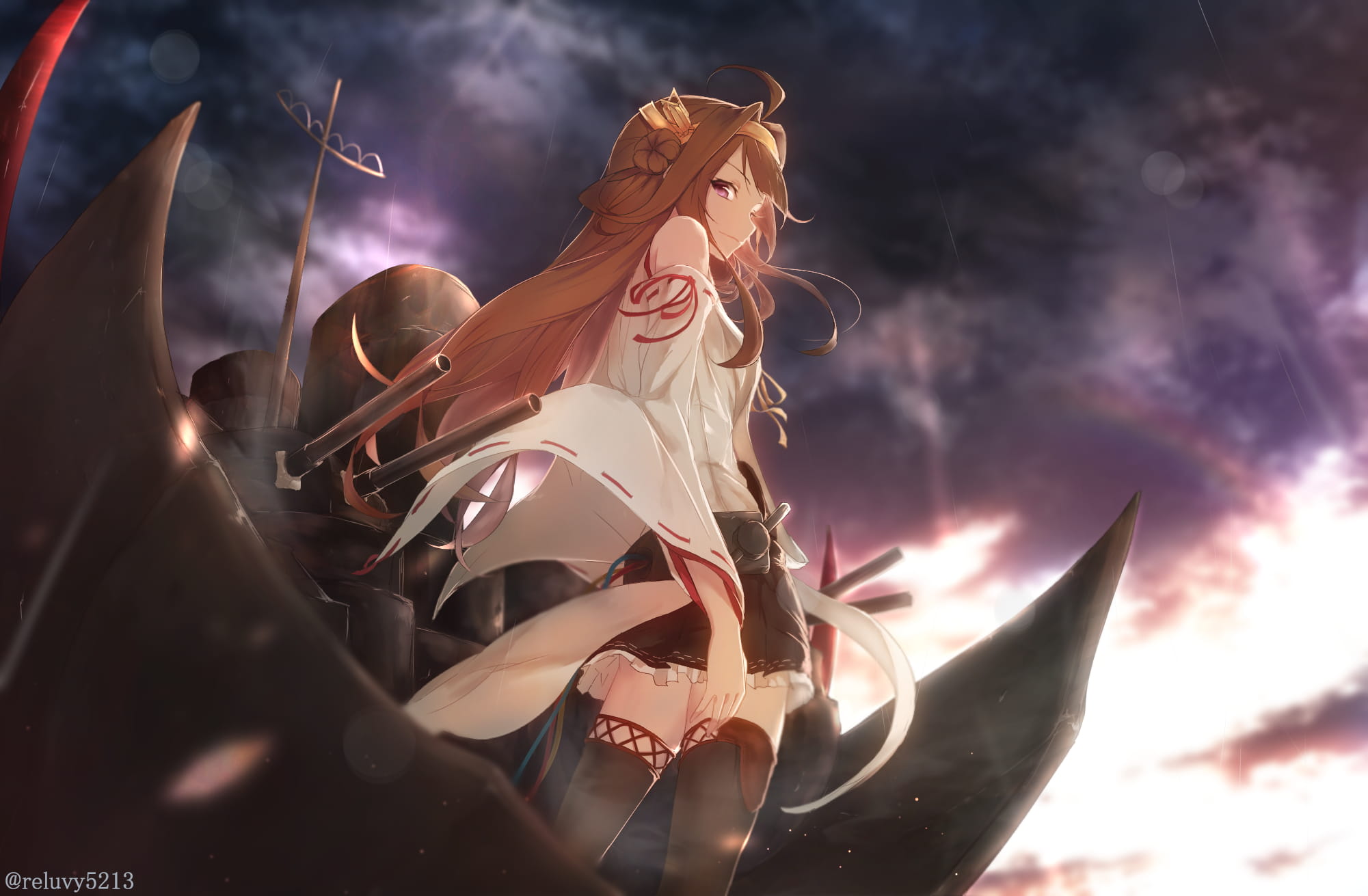 姐姐大人万岁 舰娘金刚电脑壁纸(1)