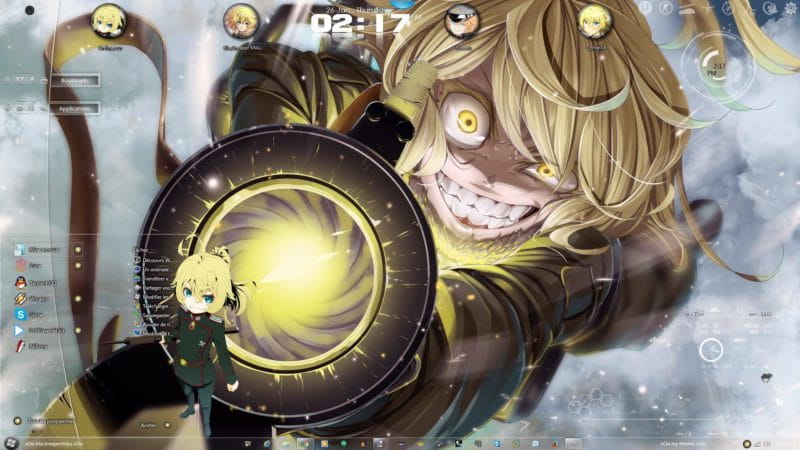 幼女战记 win7电脑主题下载