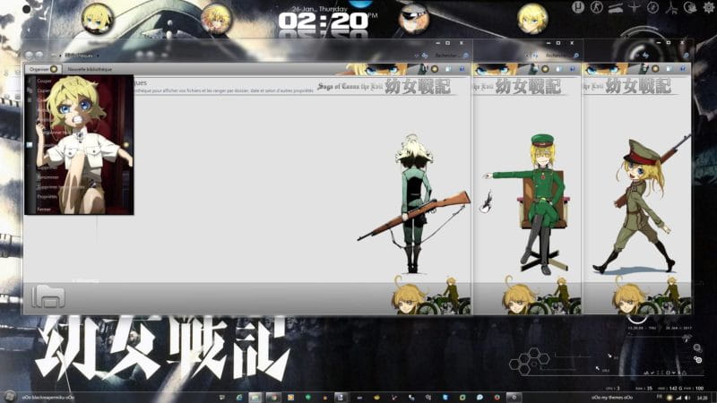 幼女战记 win7电脑主题下载