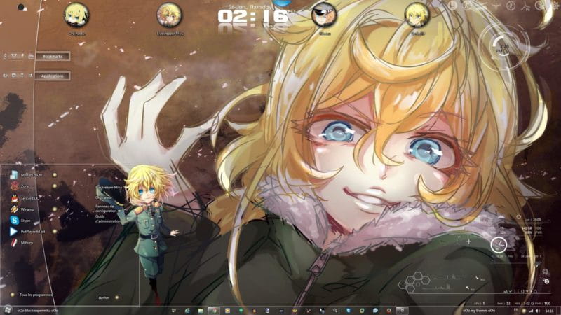 幼女战记 win7电脑主题下载