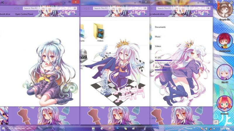 NO GAME NO LIFE游戏人生 win8电脑主题下载