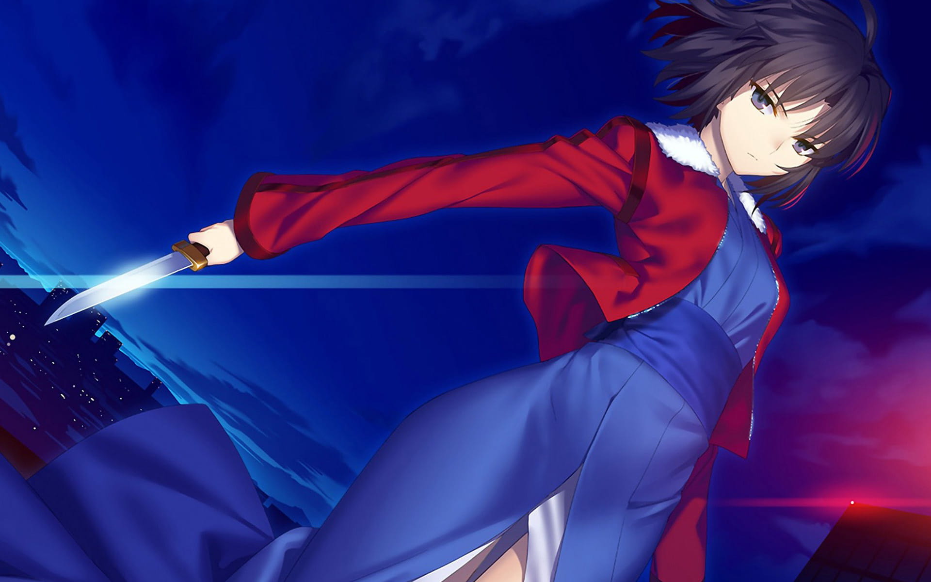 空之境界 两仪式 动漫高清电脑壁纸(1)