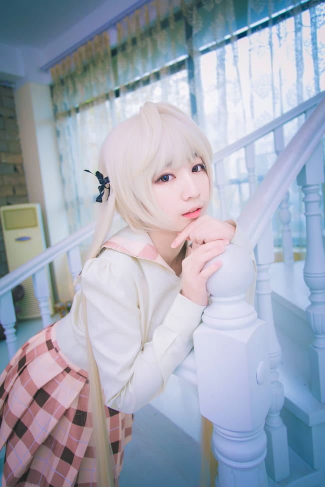 清纯少女 春野野穹日常COS