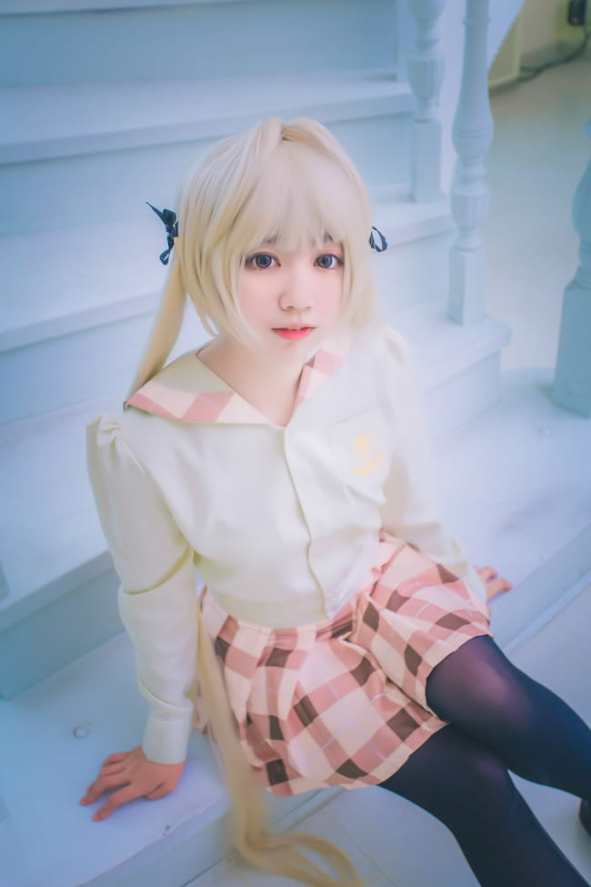 清纯少女 春野野穹日常COS