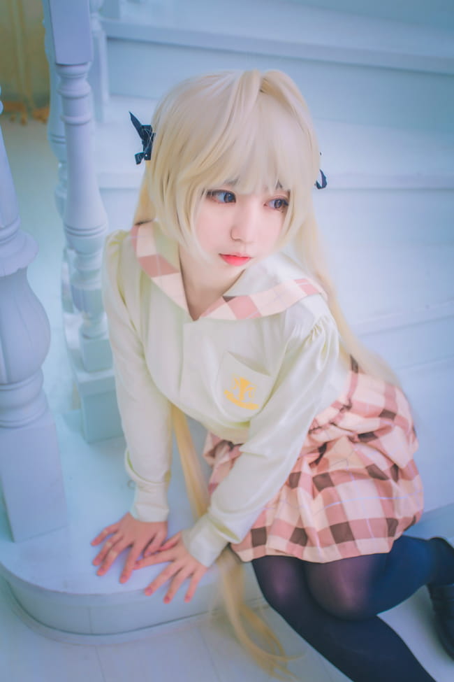 清纯少女 春野野穹日常COS