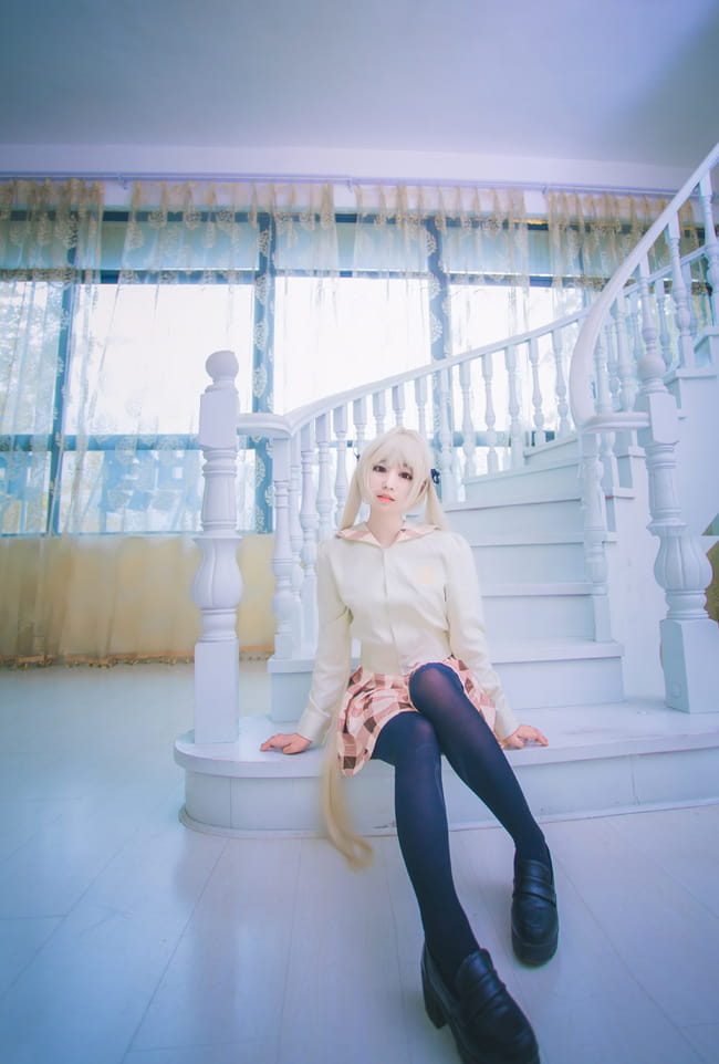 清纯少女 春野野穹日常COS