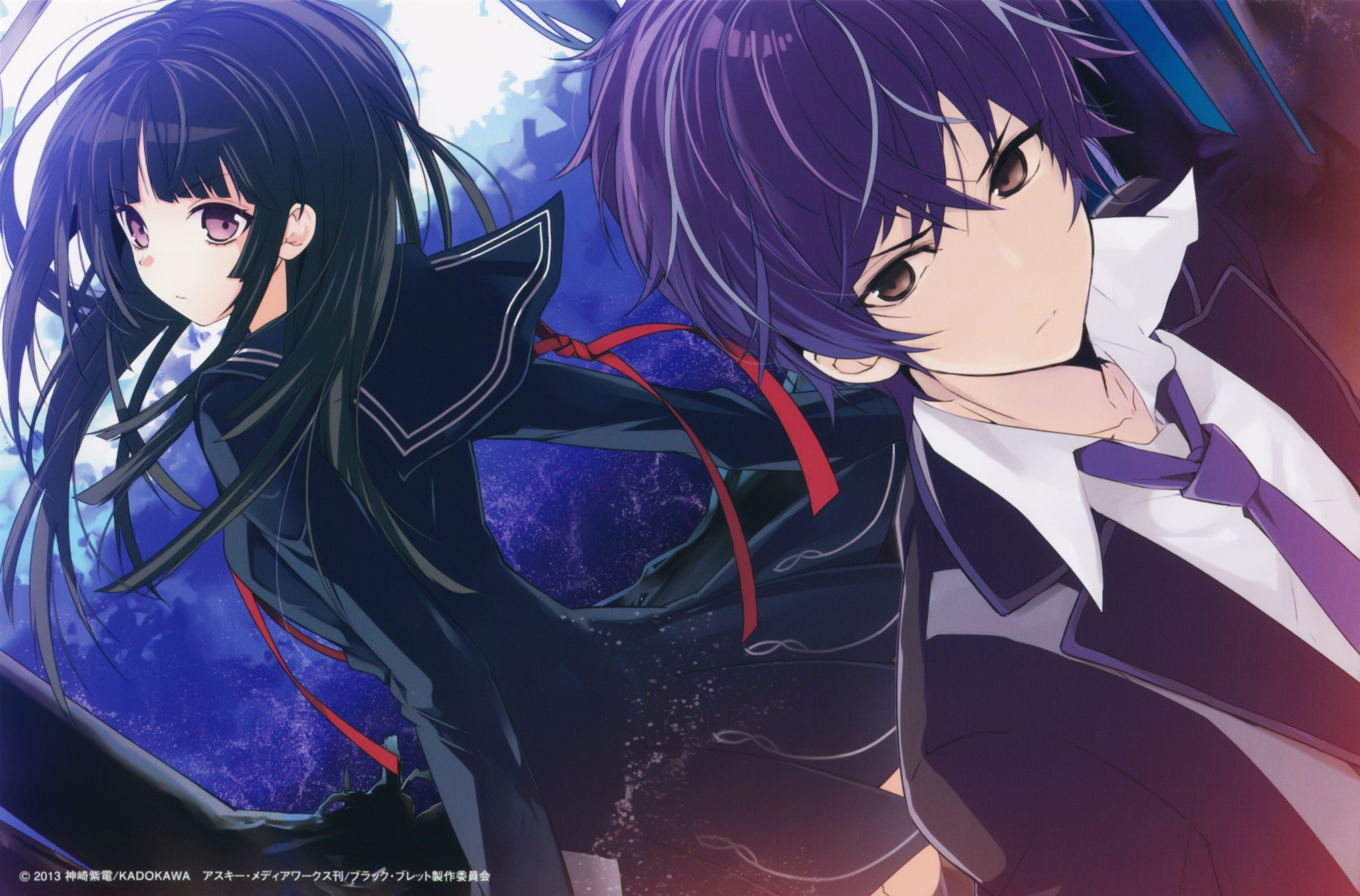 漆黑的子弹 动漫电脑壁纸(1)