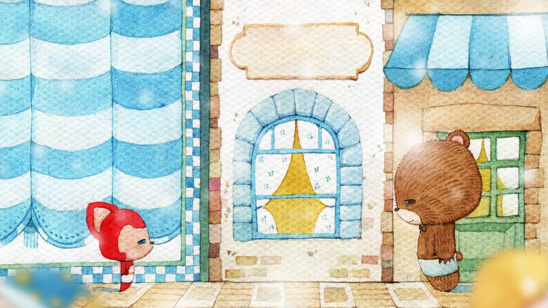 阿狸可爱的小狐狸桌面壁纸