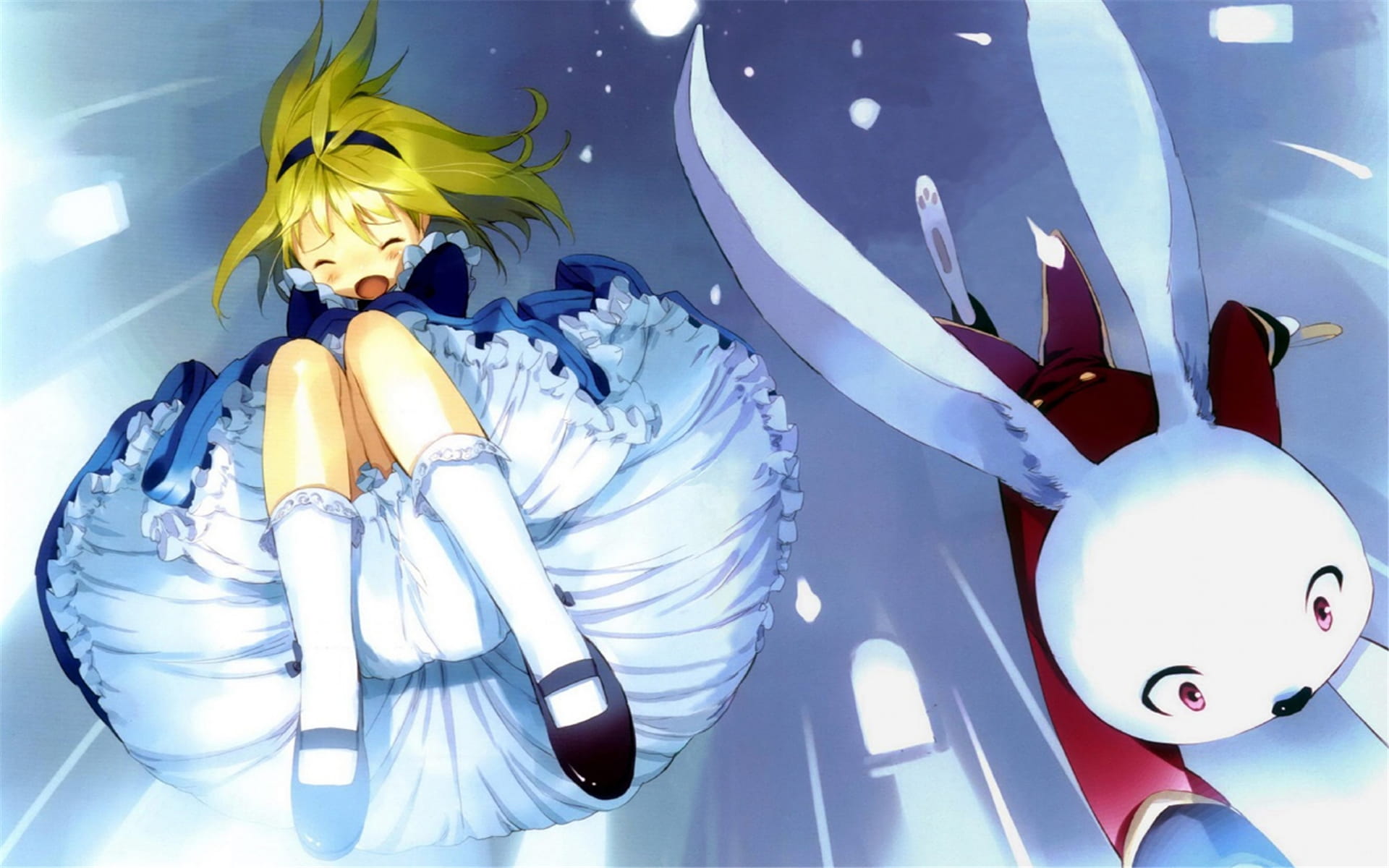 爱丽丝梦游仙境动漫美少女壁纸合集(1)