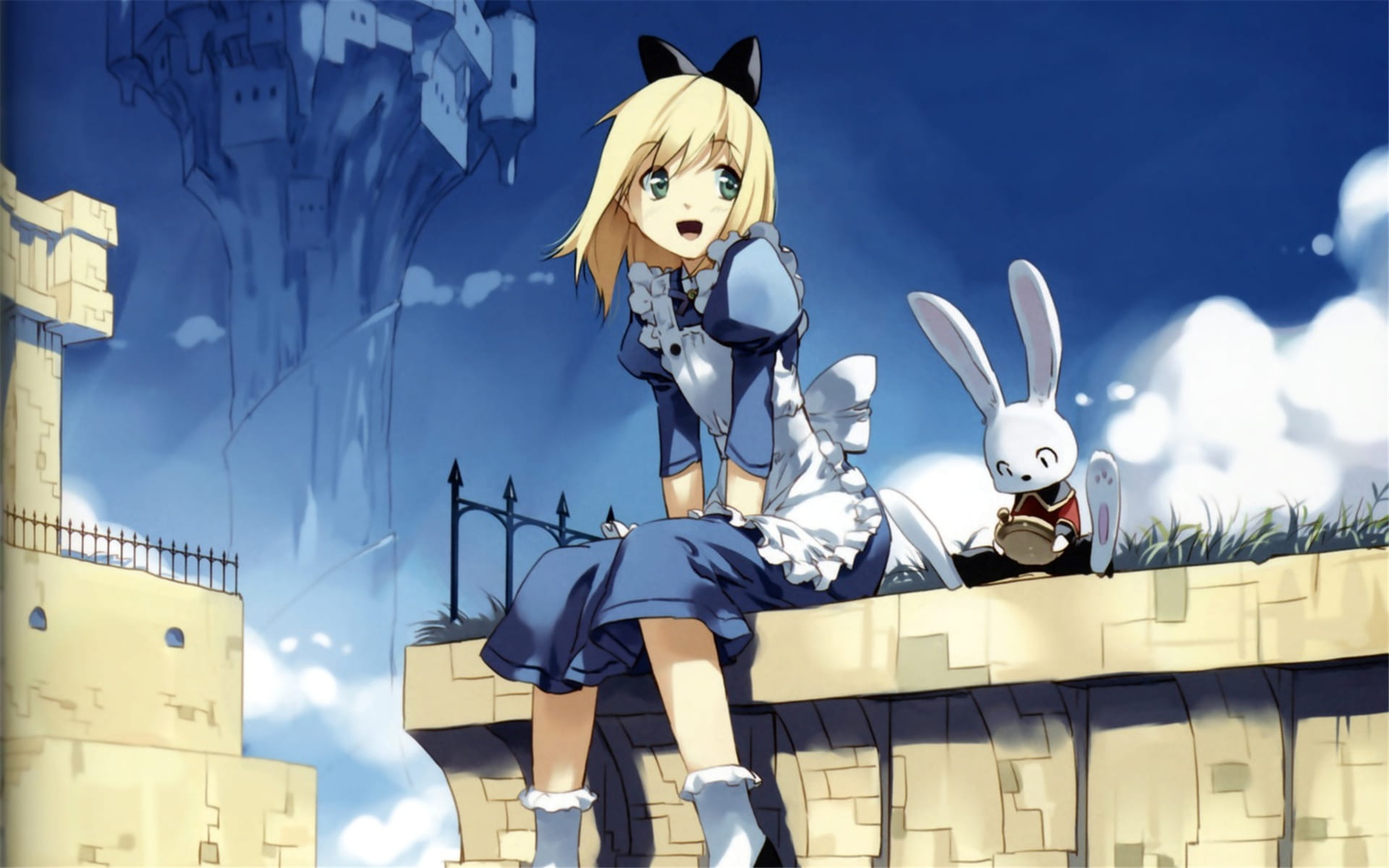 爱丽丝梦游仙境动漫美少女壁纸合集(1)