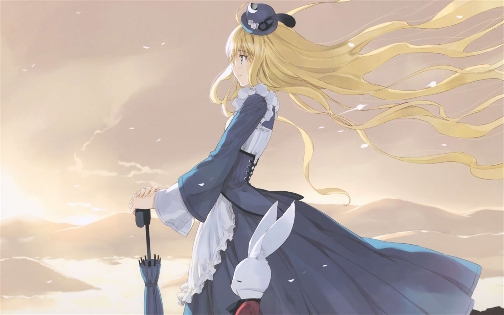 爱丽丝梦游仙境动漫美少女壁纸合集(1)