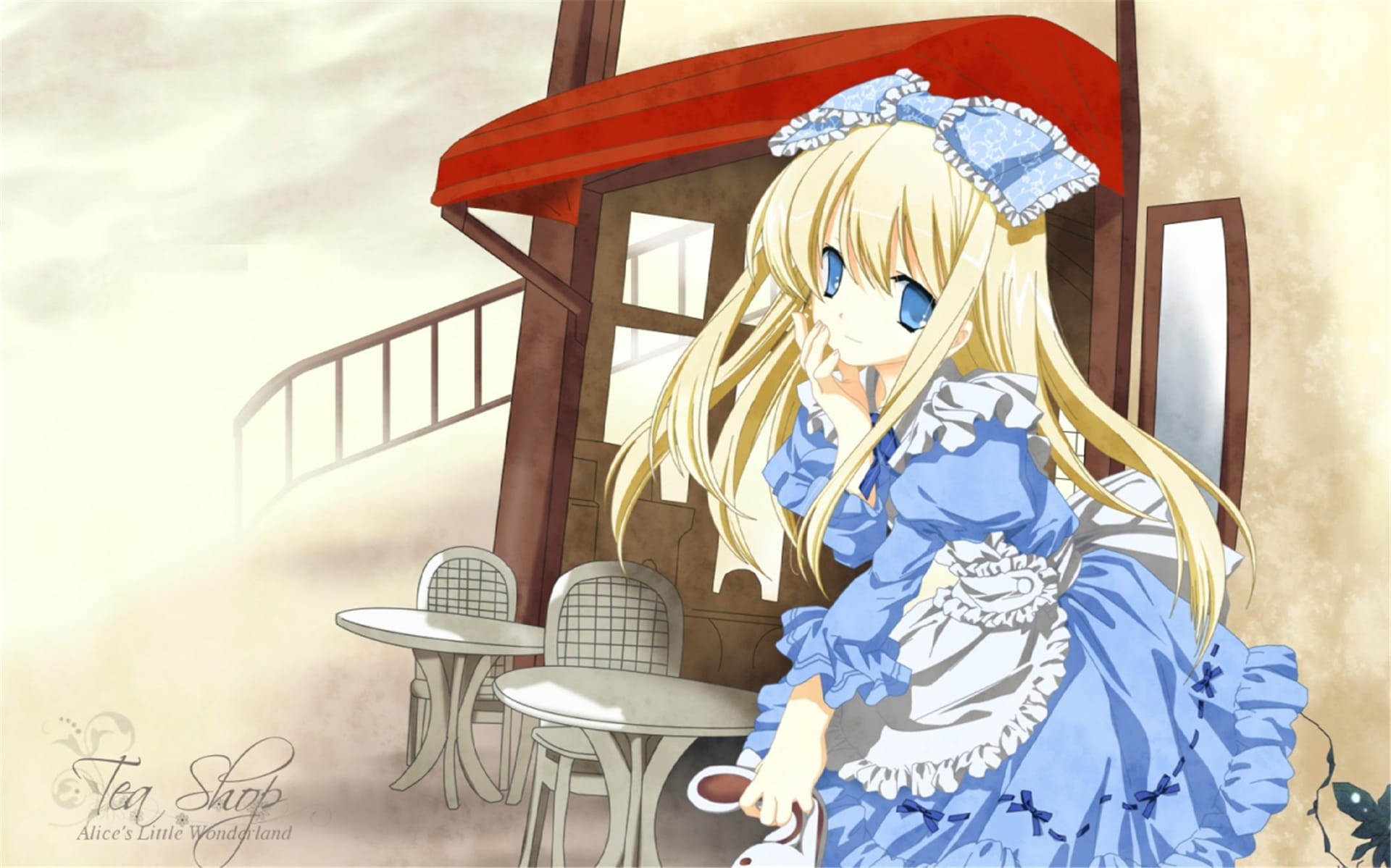 爱丽丝梦游仙境动漫美少女壁纸合集(1)