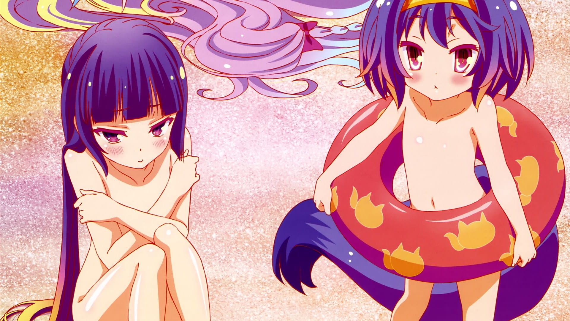 空白之旅 游戏人生动漫电脑壁纸(1)