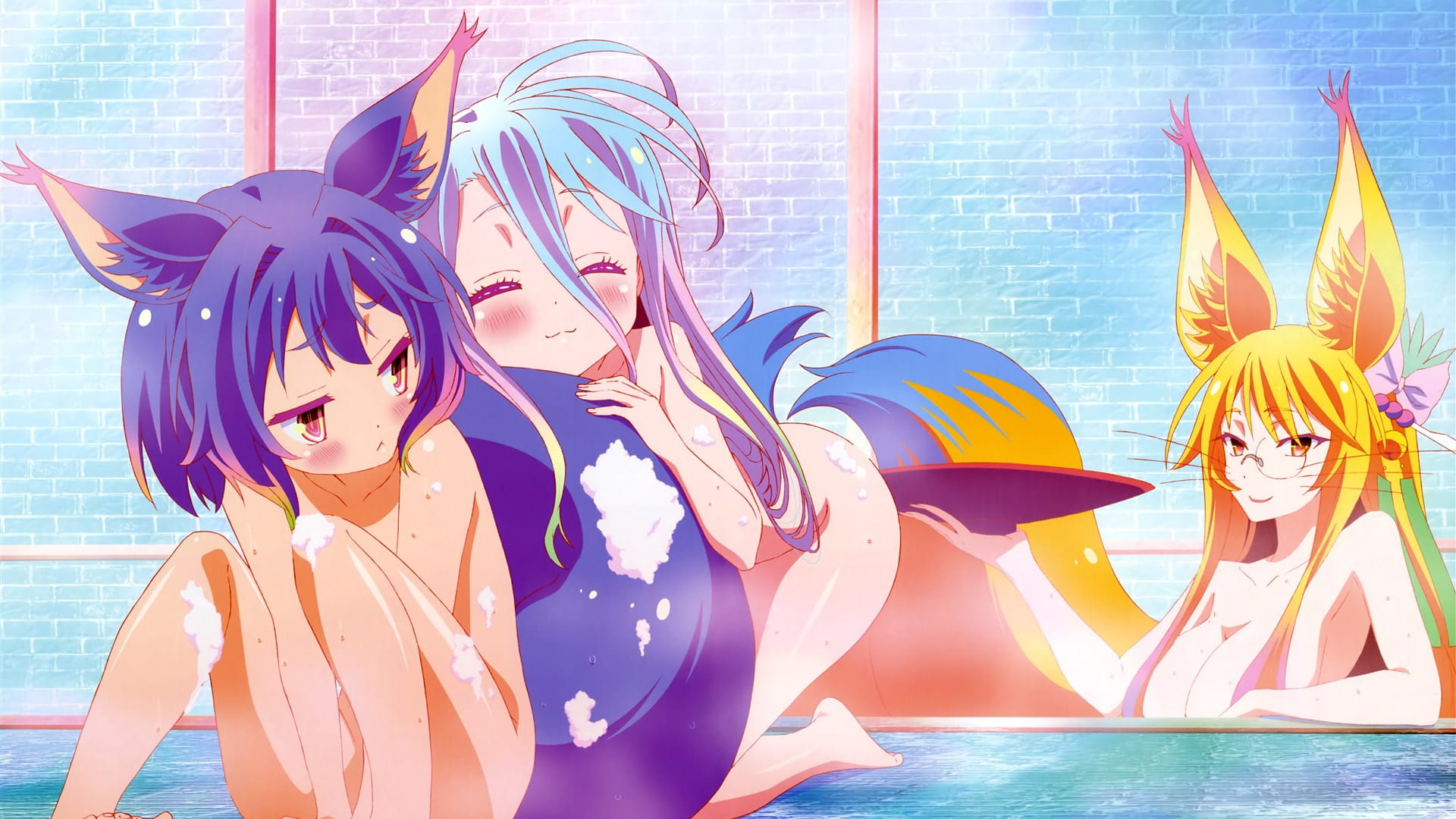 空白之旅 游戏人生动漫电脑壁纸(1)