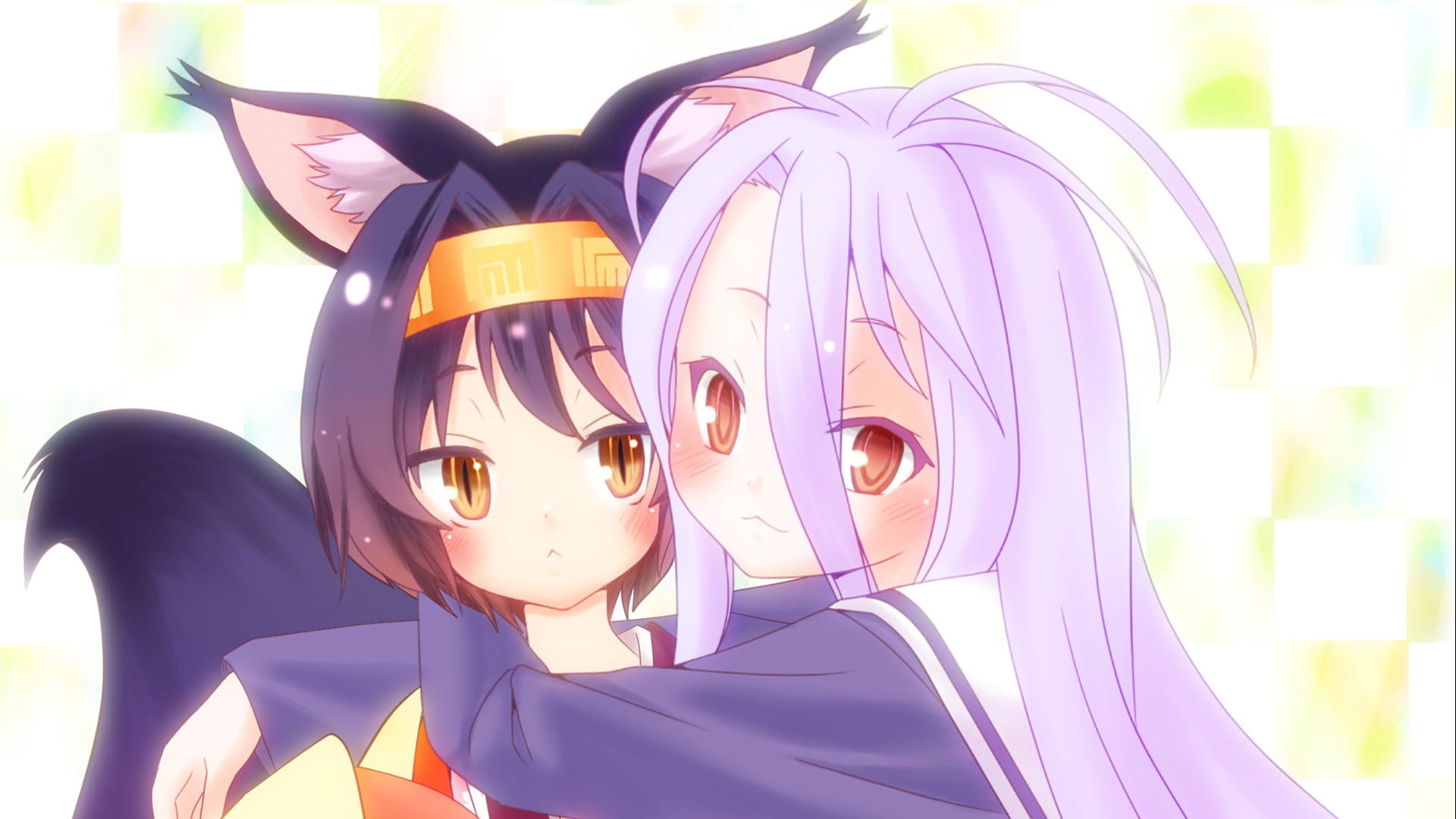 空白之旅 游戏人生动漫电脑壁纸(1)