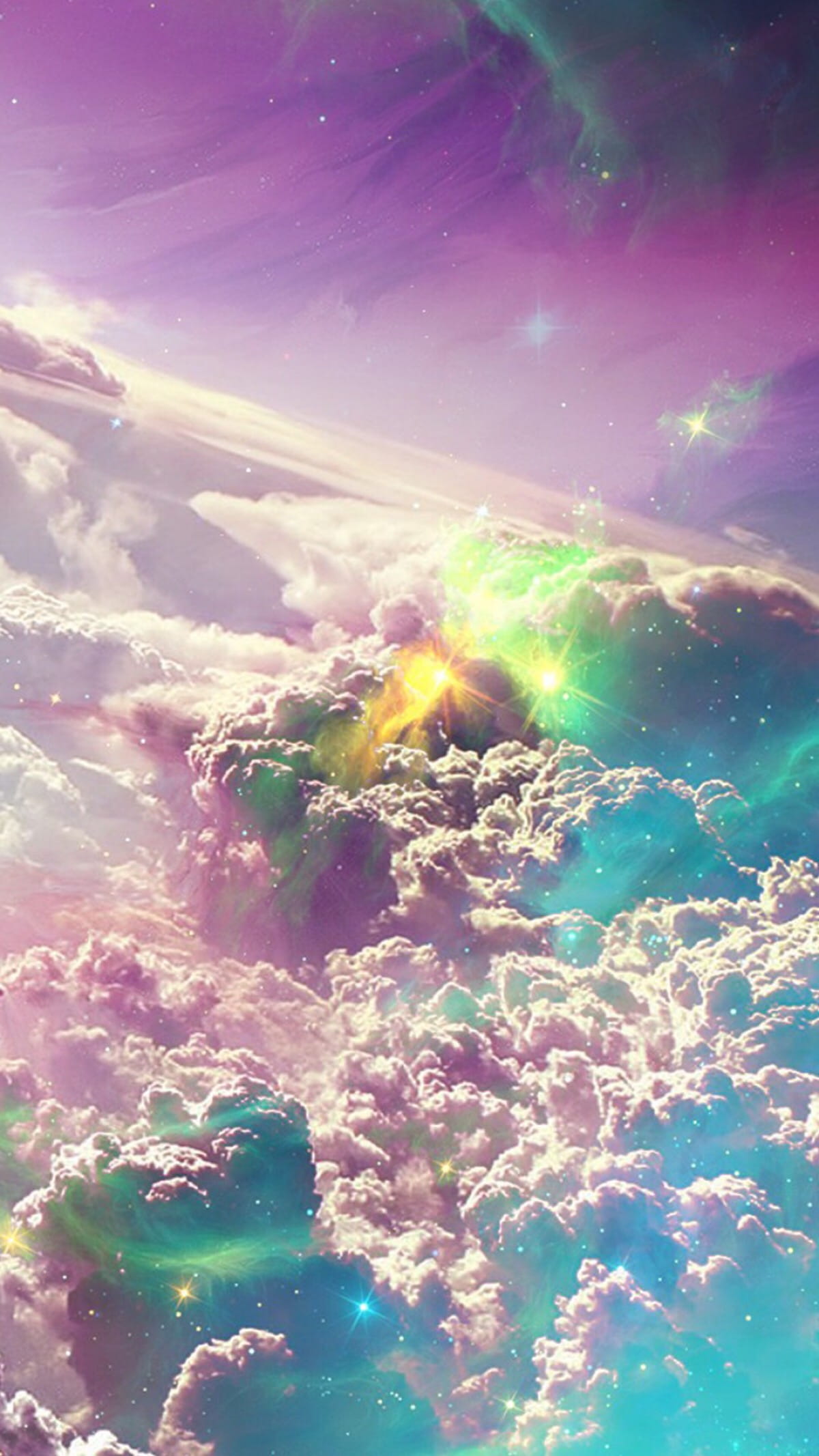 绘制最美夜空 手绘系列星空手机壁纸