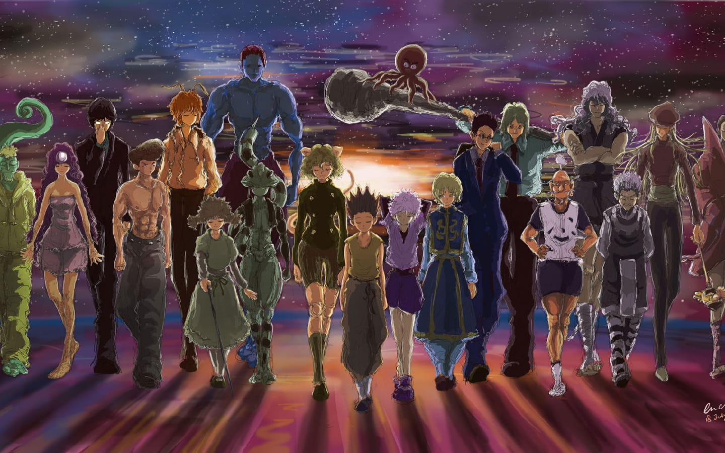 全职猎人高清动漫电脑壁纸下载第一辑(1)