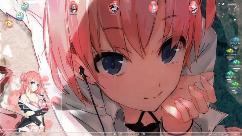 我的青春恋爱物语果然有问题 由比滨结衣 win7电脑主题下载