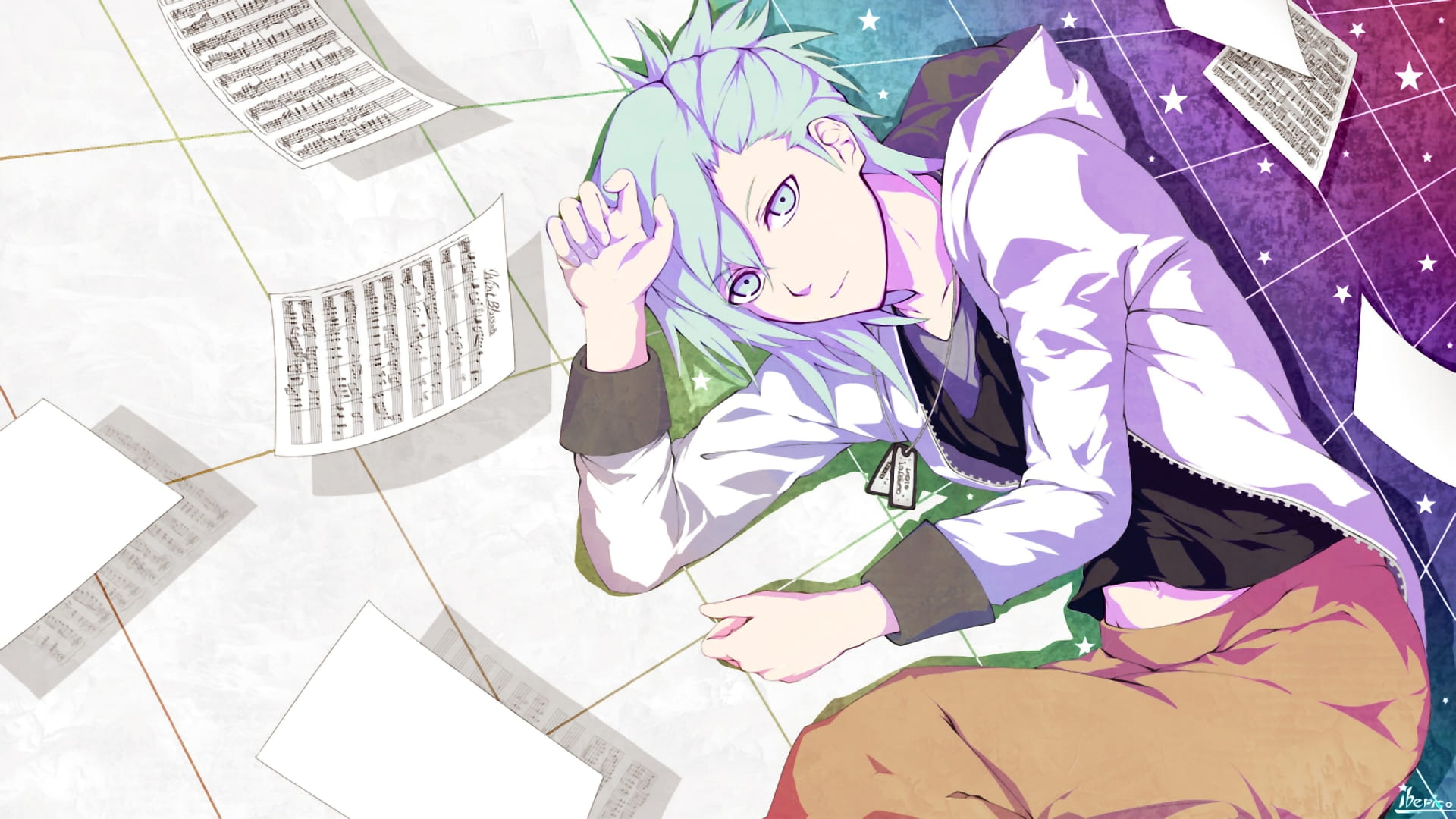 真爱1000% 歌之王殿下 动漫电脑壁纸(1)