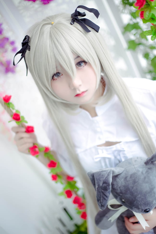 缘之空软萌少女 春日野穹COS