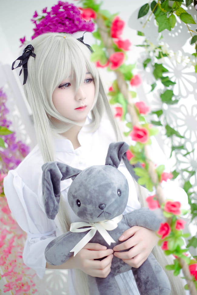 缘之空软萌少女 春日野穹COS