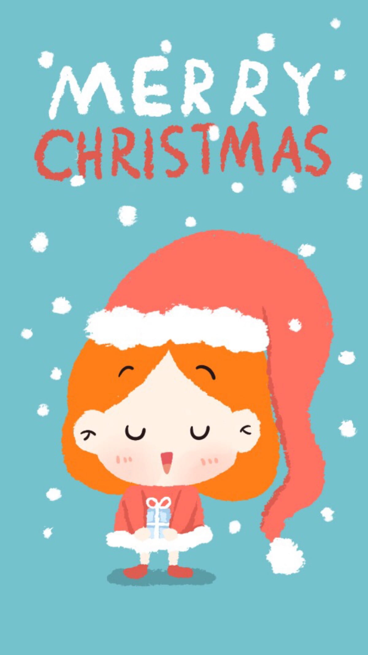 可爱卡通女生系列 手机壁纸