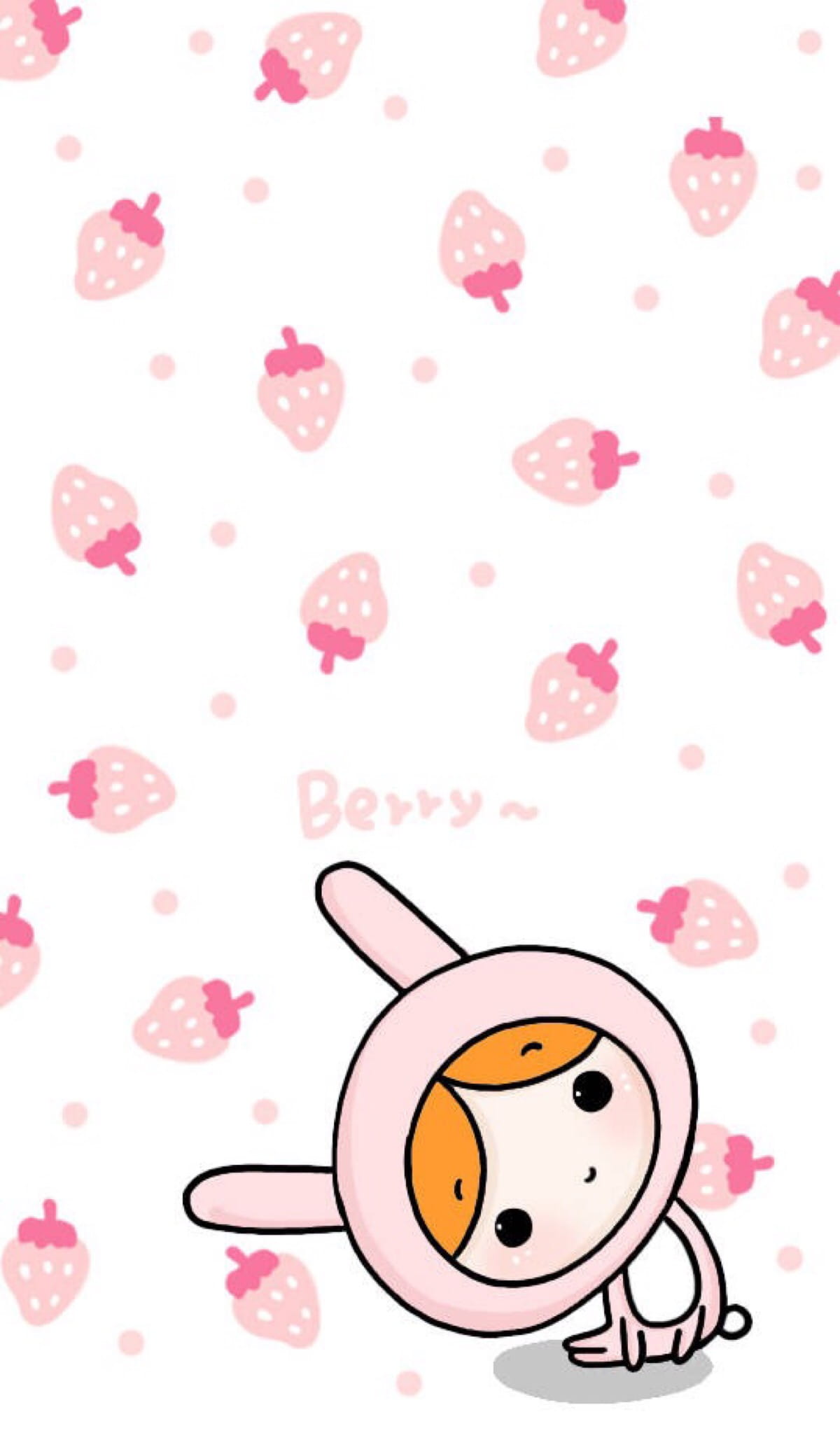 可爱卡通女生系列 手机壁纸