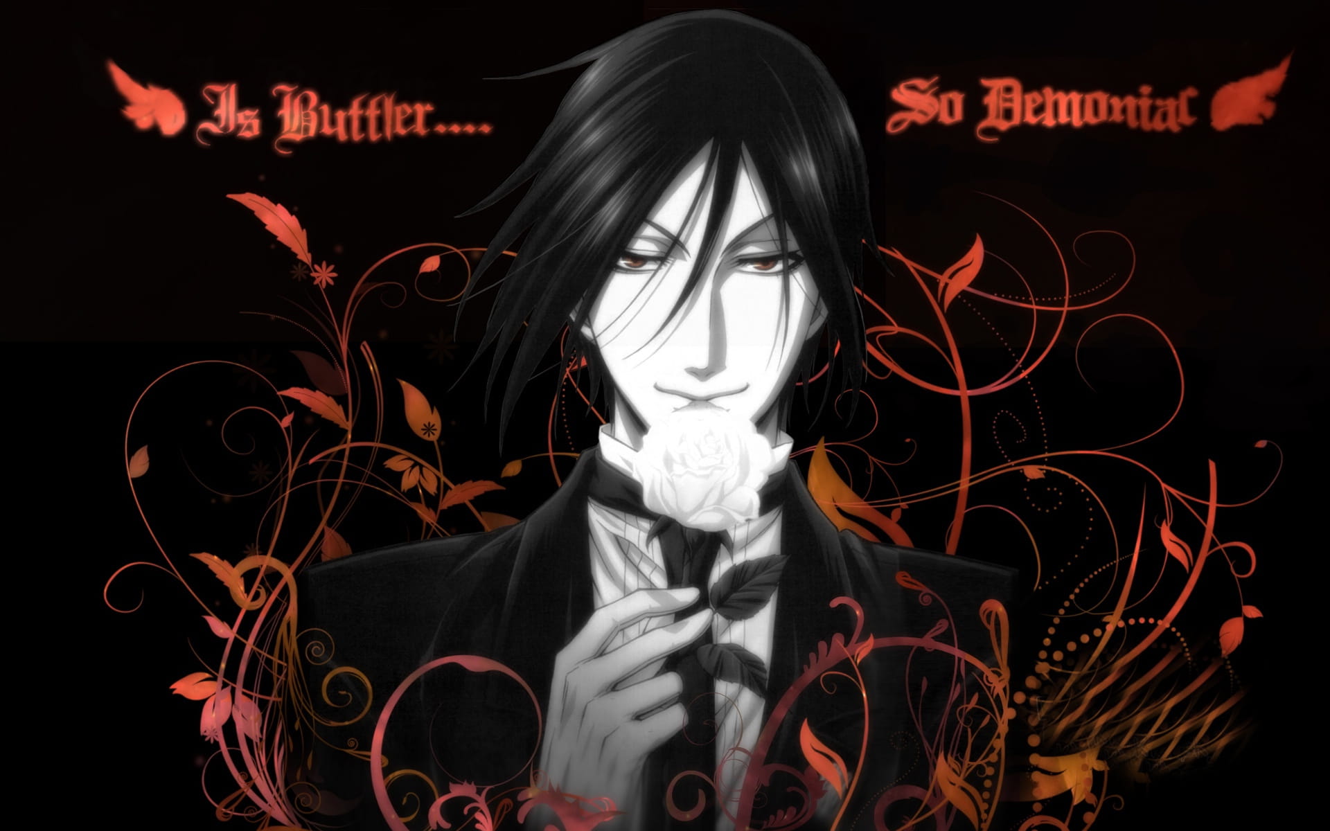 完美执事 塞巴斯蒂安电脑壁纸(1)