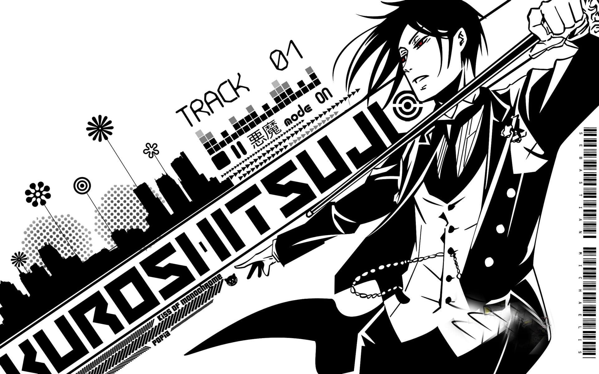 完美执事 塞巴斯蒂安电脑壁纸(1)