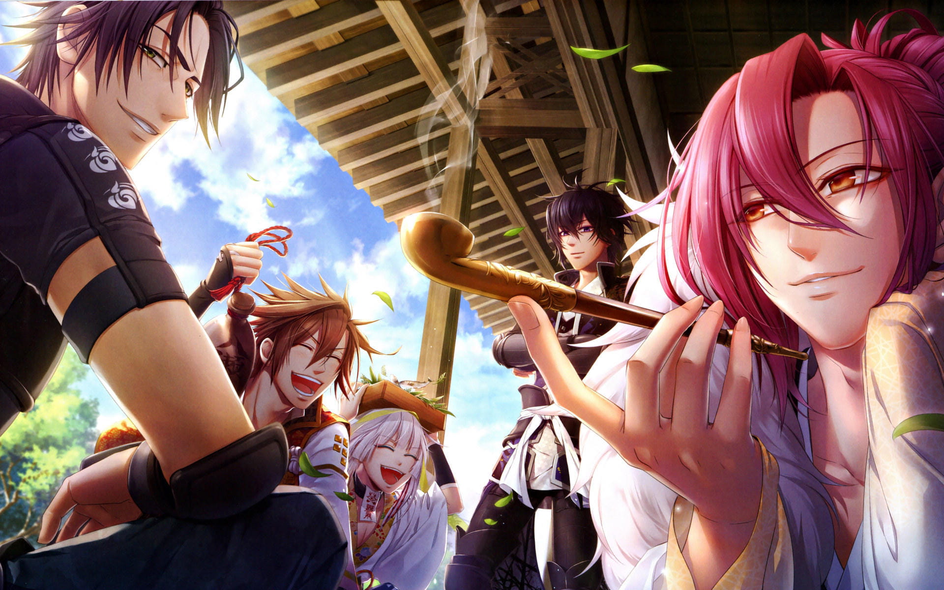 刀光剑影杀气腾腾 十鬼之绊电脑壁纸(1)