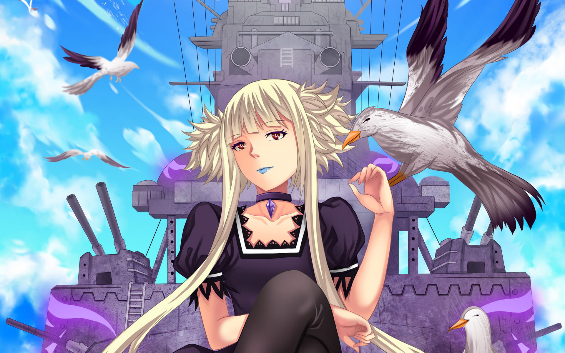 苍蓝钢铁的琶音 动漫高清电脑壁纸下载(1)