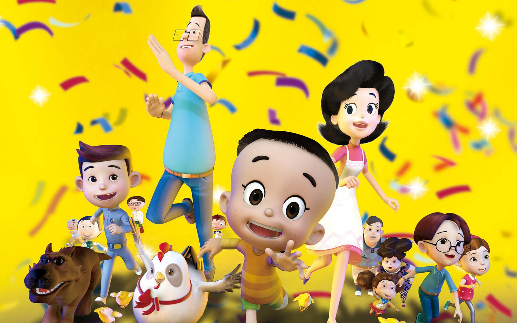 新大头儿子和小头爸爸之秘密计划电脑桌面壁纸(1)